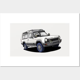 White Matra Rancho Posters and Art